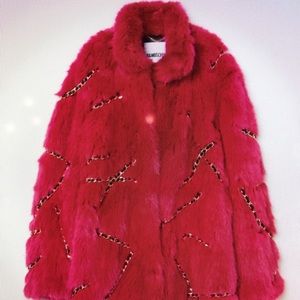 Moschino x H&M Faux Fur Jacket Medium